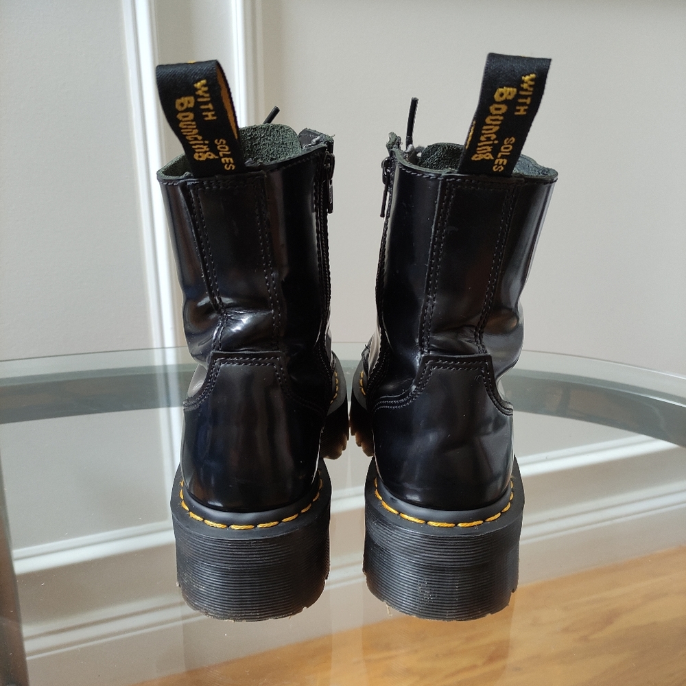 Dr Martens Jadon Platform Combat Boots Men's 7 Fit Women's 8.5 - Picture 7 of 13